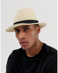 ASOS Fedora beige - Neutro
