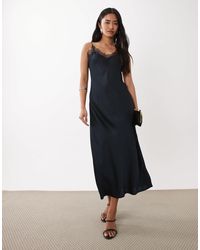 Mango Lace Camisole Dress in Natural | Lyst Mango Lace Camisole Dress in Natural | Lyst