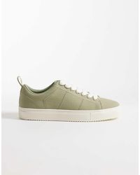 ASOS - Lace-up Canvas Sneakers - Lyst