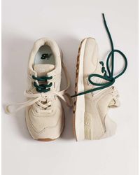 New Balance - 574 Double Lace Trainers - Lyst