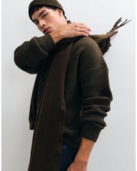 ASOS - Eleganter gewebter schal - Lyst