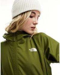 The North Face - Quest - giacca oliva con logo - Lyst
