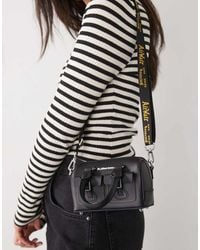 Dr. Martens - Borsetta Nera Con Cuciture A Contrasto E Manici Sulla Parte Superiore - Lyst