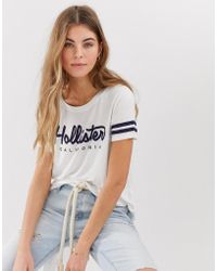 hollister t shirts white