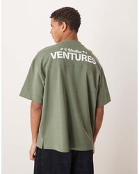 ASOS - Circular Design Collection Super Heavyweight Oversized T-shirt With Studio Ventures Graphic - Lyst