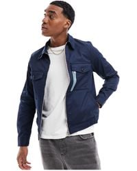 PS by Paul Smith - Tape Pocket Detail Workwear Jacket - Lyst