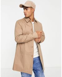 New Look - Shower Resistant Trench Coat - Lyst