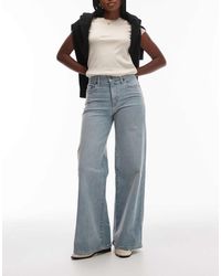 Levi's - Vaqueros Elásticos De Pernera Ancha Y Talle Alto Con 728 De -Azul - Lyst