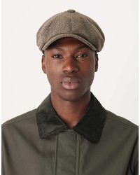 Barbour - Fyne Tweed Baker Boy Cap - Lyst