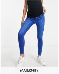 River Island - Molly - jeans skinny modellanti a vita medio alta, colore - Lyst