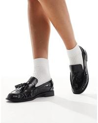 London Rebel - – sadie – lack-loafer - Lyst
