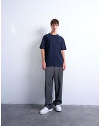 TOPMAN - Ruimvallend T-Shirt - Lyst