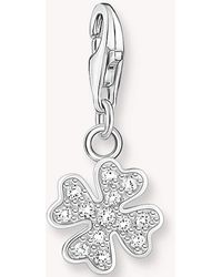 Thomas Sabo - Charm Pendant Cloverleaf - Lyst