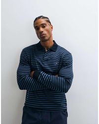 Tommy Hilfiger - Flag Logo Long Sleeve Polo Shirt - Lyst
