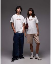 Vans - Camiseta Con Estampado Gráfico Del Logo En La Parte Central Del Pecho No Dice De - Lyst