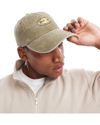 ASOS - Soft Baseball Cap With Embroidery - Lyst