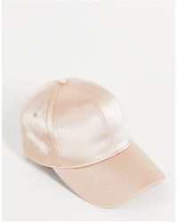 Glamorous Satin Cap - Pink