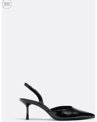 Stradivarius - Wide Fit Slingback Kitten Heel Shoes - Lyst