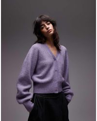 & Other Stories - Cardigan Con Maniche A Palloncino Lavorato - Lyst