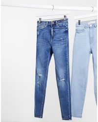 jeans stradivarius regular high waist