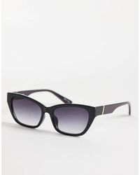 Pieces - Rectangular Sunglasses - Lyst