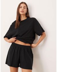 ASOS - Mix & Match Cotton Pyjama Short - Lyst