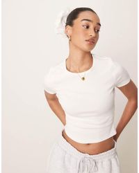New Look - Verkleind T-Shirt - Lyst