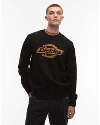 Dickies - Ruston Knitted Jumper With Large Front Horsehoe Logo - Lyst