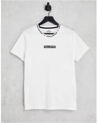 Hollister Cotton Color Block Taped Logo 
