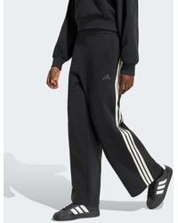 adidas Originals - Adidas Kit 3-stripes Wide Pant - Lyst