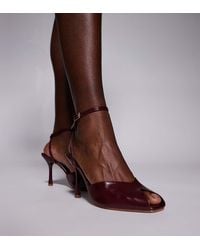 SIMMI - Simmi London Wide Fit Savvy Peep Toe Heeled Sandals - Lyst