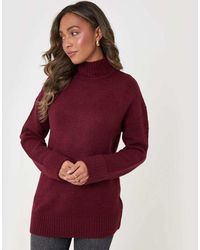 Threadbare - Relaxed Fit Funnel Neck Jumper - Lyst