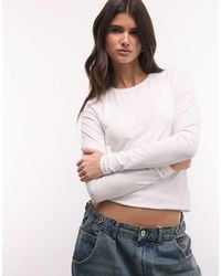 Weekday - Slim Fit Long Sleeve T-shirt - Lyst