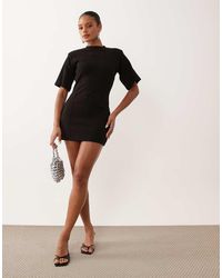 missguided organza shirt dress NWT Missguided Organza Sheer Button-up Shirt Dress with tie sash