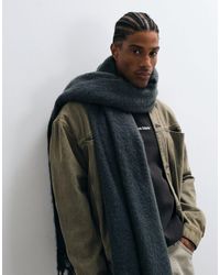 ASOS - Écharpe oversize texturée brossée e - Lyst