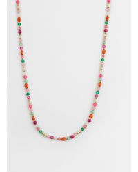 Accessorize - Collier style corde orné - Lyst