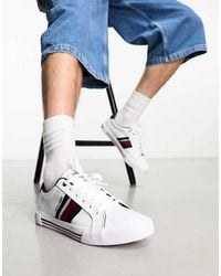 Jack & Jones - Canvas Trainer With Contrast Stripe Panel - Lyst