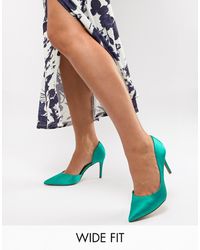 Green High Heels & Stiletto Heels for Women - Lyst