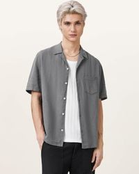AllSaints - – veda – kurzärmliges hemd - Lyst