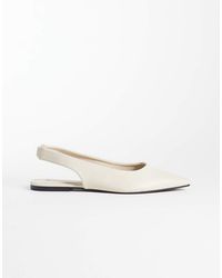 SEQWL - Scar Slingback Pointed Toe Ballet Flats - Lyst