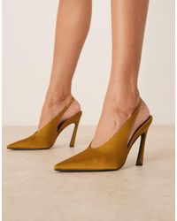 ASOS - Paloma Slingback High Heeled Shoes - Lyst