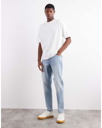 ASOS - Stretch Tapered Jeans - Lyst