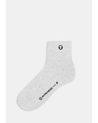 Aape By A Bathing Ape - Aape by a bathing ape - chaussettes à logo - Lyst