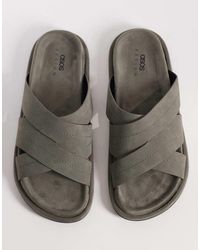 ASOS - Cross Over Strap Sandals - Lyst