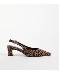 ASOS - Schoenen Met Brede Pasvorm, Slingback En Blokhak - Lyst