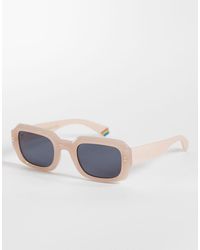 Polaroid Sunglasses - Polaroid Rectangular Sunglasses With Polarized Lenses - Lyst