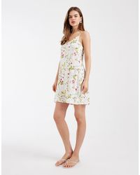 Vero Moda - Easy Tie Shoulder Cami Mini Dress - Lyst