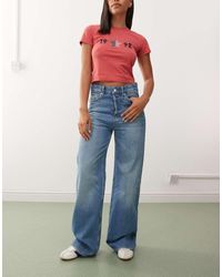 Tommy Hilfiger - Tommy Girl Relaxed Star Jeans - Lyst