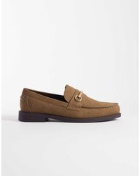 ASOS - Penny Loafers With Snaffle - Lyst