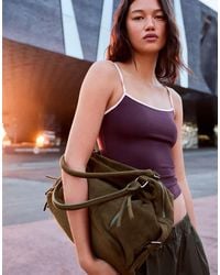 Bershka - Zip-up Bowling Bag - Lyst